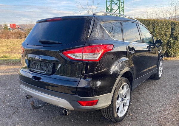 Ford Kuga cena 31900 przebieg: 163000, rok produkcji 2013 z Bełchatów małe 191